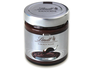 LINDT NOIR Kakakový krém HOŘKÝ 210g